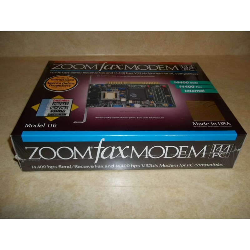 ZOOM Model 110 Internal 14.4 Fax Modem for PC Factory