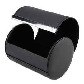 Neck Tie Box Iristide Formal Cylinder Men's Classy Necktie Travel Storage Case