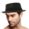 Men's Everyday Light Summer Ribbon Porkpie Boater Derby Fedora Sun