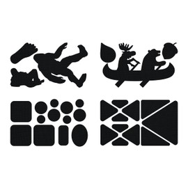 GEAR AID Gear Aid, Tenacious Tape Gear Patches, 20", Outdoor, Black (10895)