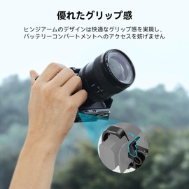 SmallRig Camera Cage Kit for Sony Compatible Alpha 7C II / Alpha 7CR with Built-in Arca Quick Release Plate Expandable Bottom Fixed with 1/4"-20 and M2.5 Screw Camcorder Cage 4422