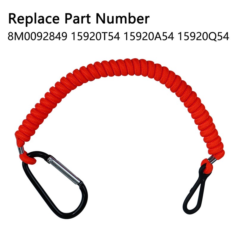 8M0092850 Boat Safety Kill Stop Switch Connector Lanyard Cord Compatible