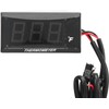Motorcycle Water Temp Meter,DC12V Ultra Thin Digital Thermometer Instrument ABS