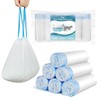 120 Count Cat Litter Box Liners for Drawstring Closure, Heavy