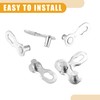 Partuto 6 Pair Universal 6 7 8 Speed Bike Chain