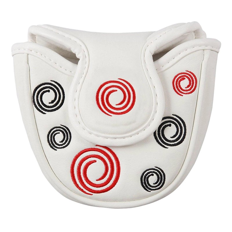 lopituwe Golf Putter Head Covers Premium Circle Embroidery Magnetic Closure