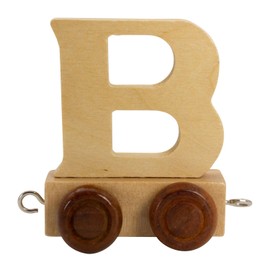 Wooden Train Letters Train Train Train Train Train Wagon A-Z H each approx. 5.5 cm, name of your choice.