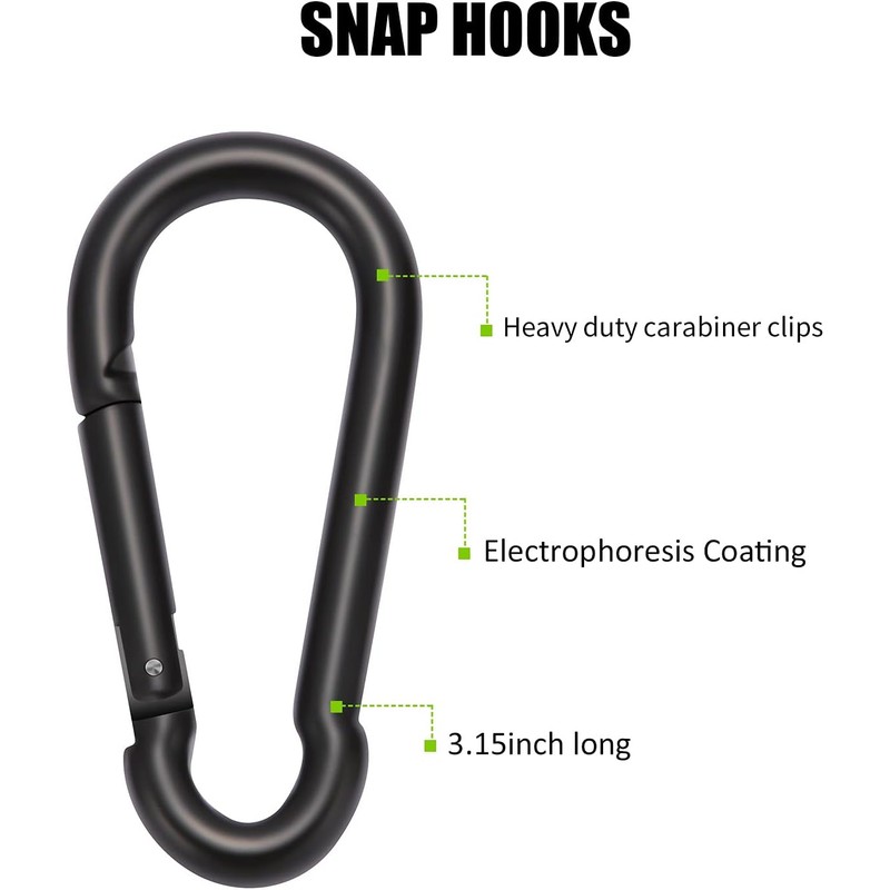 Cable Attachments for Home Gym, Made of Heavy Duty Solid
