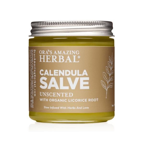 Ora's Amazing Herbal Calendula Salve, Unscented, Coconut Free Salve -