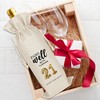 Funny 21st Birthday Wine Bag Gifts Ideas for Women Men,