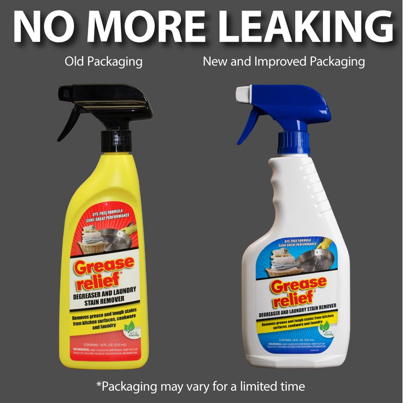 Grease relief Degreaser and Laundry Stain Remover - Heavy Duty