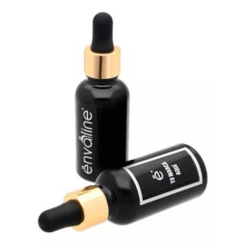 Envaline Frasco Gotero 30 Ml Coated Pipeta Premium Bulbo Negro 60pz