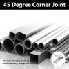 Rebanky 8 Pieces 45 Degree Angle Aluminium Profile Aluminium Profile