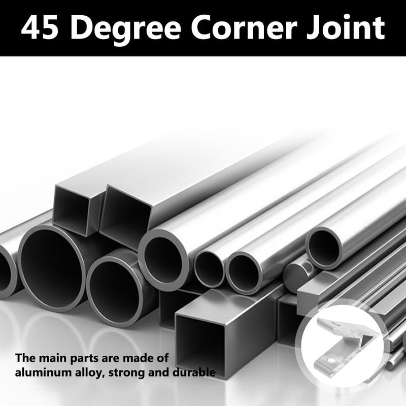 Rebanky 8 Pieces 45 Degree Angle Aluminium Profile Aluminium Profile