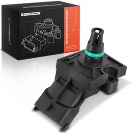A-Premium Manifold Pressure (MAP) Sensor [4 Pins] Compatible with Ford Focus 2007-2011 & Volvo XC90 2003-2014, S60 2001-2009, XC70 2003-2007, S80 1999-2008, C70, C30, S40, V50, V70, 2.5L