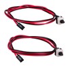 Akyga AK-CA-60 PC Computer Power Reset Button Switch On/Off Cable