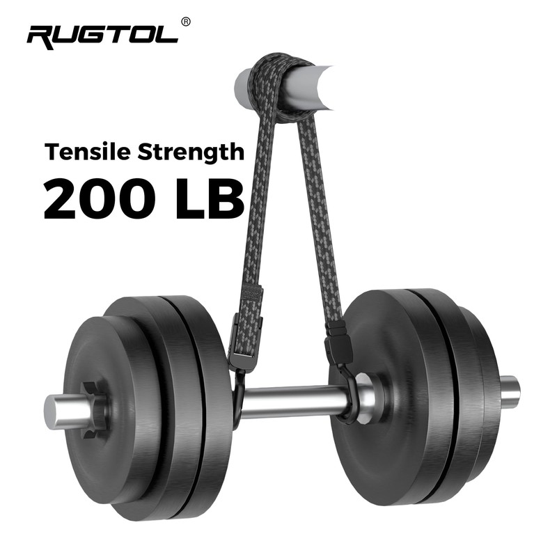 Rugtol Bungee Cords with Hooks, 48 Inch Adjustable Flat Bungee