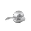 SCHLAGE F10 ACC 626 Accent Passage Lever, Satin Chrome