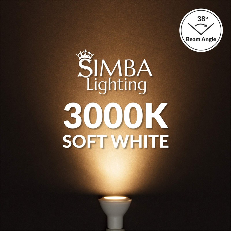 Simba Lighting LED PAR20 Light Bulb 6W 38deg Spotlight Dimmable