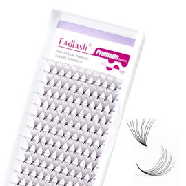 FADLASH Premade Lash Fans C Curl Premade Fans Eyelash Extensions 10D 0.07 Volume Lash Fans Premade Handmade Premade Lash Extensions Fans (10D-0.07C-18mm)