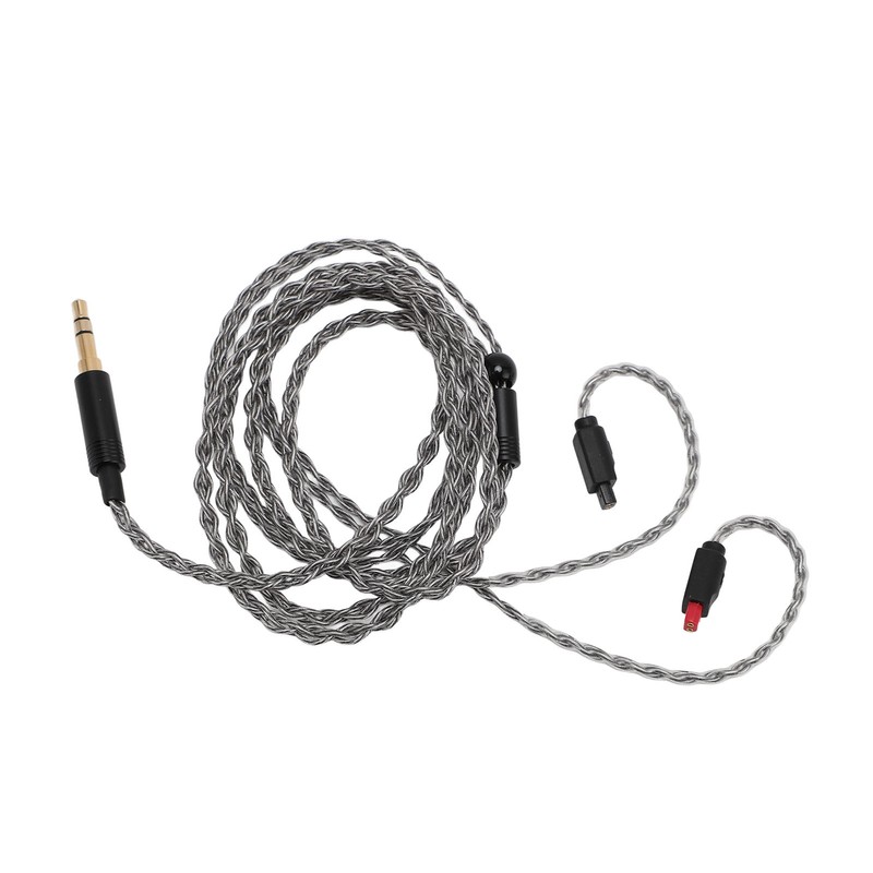Headphone Cable 4 Strands Silver Plated Copper Anti Stangling 3.5MM