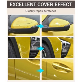 Flaconi Paint Pen Car, Paint Pens for Car Scratches, Car Paint Pen, Car Paint Pen, Paint Pen Car Paint Repair, Car Scratch Repair Pen, for Car Scratch Repair (Yellow)