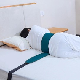 Bed Restraints for Bed Gait Belts for Seniors,Headboard Adults & Elderly Dementia Patients Queen Size Bed Dementia,Adjustable Bbed Straps Seat Belts Bed Safety Belts,Wheelchair Seat Belt (For bed1.8m)