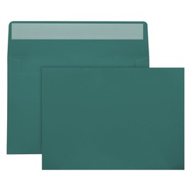 50 Packs Dark Green A7 Envelopes,5x7 Envelopes,5x7 Envelopes for Invitations,Printable invitation envelope,Photos, postcards, greeting cards, mailings, Wedding Self-sealing Envelopes (Dark Green)