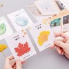 ERCENTURY Sticky Notes in 4 Leaf-Shaped Designs (30 Sheets per