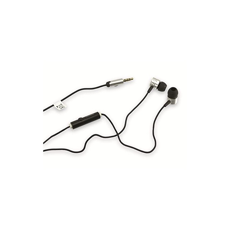 Grundig - Stereo Headphones with Microphone - Black