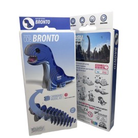 Eugy Bronto 3D Cardboard Model Kit New 008 Age 6+ Dinosaurs Brontosaurus