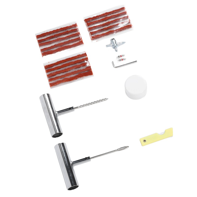 24Pcs Tire Repair Kit Heavy Duty Tire Plug Kit Universal