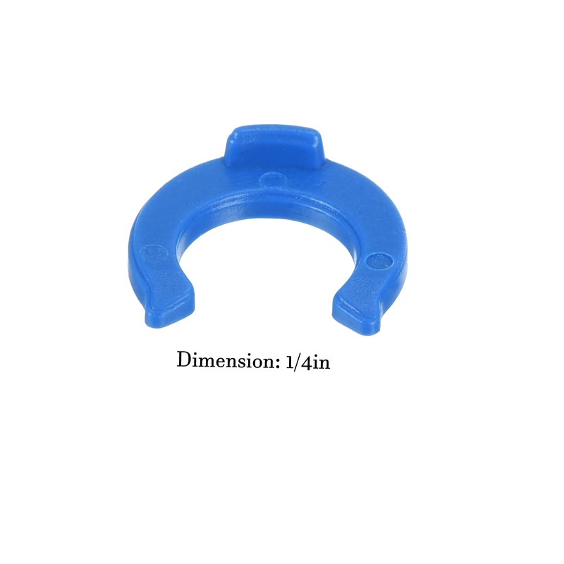 QUARKZMAN 1/4 Inch Quick Connect Locking Clamp x 50 Pieces