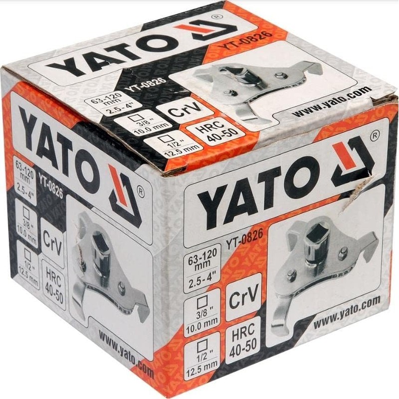 Yato YT-0826 - Oil Filter Wrench 3 arms