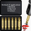 Stripped Screw Extractor-Set Damaged Screw-Extractor - Broken Screw Remover Tools