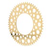 Folding Bicycle Chainwheel Smooth Fastness AntiCorrosion Wearproof Bike Chainring(Titanium Gold