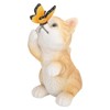 Solar Cat Yard Decor Decorative Light Cat Garden Sculpture Exquisite