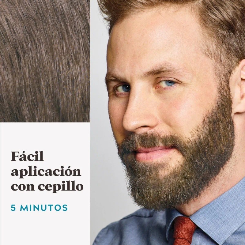 Tinte Just For Men Barba Y Bigote Castaño Medio 3-pack