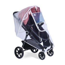 xixikiss Stroller Rain Cover Baby Travel Weather Shield Universal Breathable Windproof Snowproof with Eye Protector