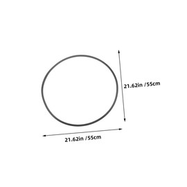 BESPORTBLE Bar Stool Floor Protectors 3pcs Rubber Ring Protectors Sleek Wood Floors Simple Installation