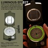 Xuhal Compass Hiking Survival Compass Military Grade Lensatic Sighting Compass
