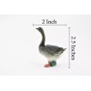 Unbranded Grey Goose, Chinese Barnyard Geese Realistic, Educational, Gift 2.5"