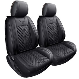 Tomatoman Toyota Tacoma Seat Covers Front Custom for 2005-2022 2023 2024 2025 Trucks Access Crew Extended Double Cab TRD Sports SR V6 Heavy Duty Car Cushions(2 PCS Front/Black)