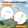 Zuomeng Left Foot Accelerator Pedal, Portable Driving Assist for Automatic