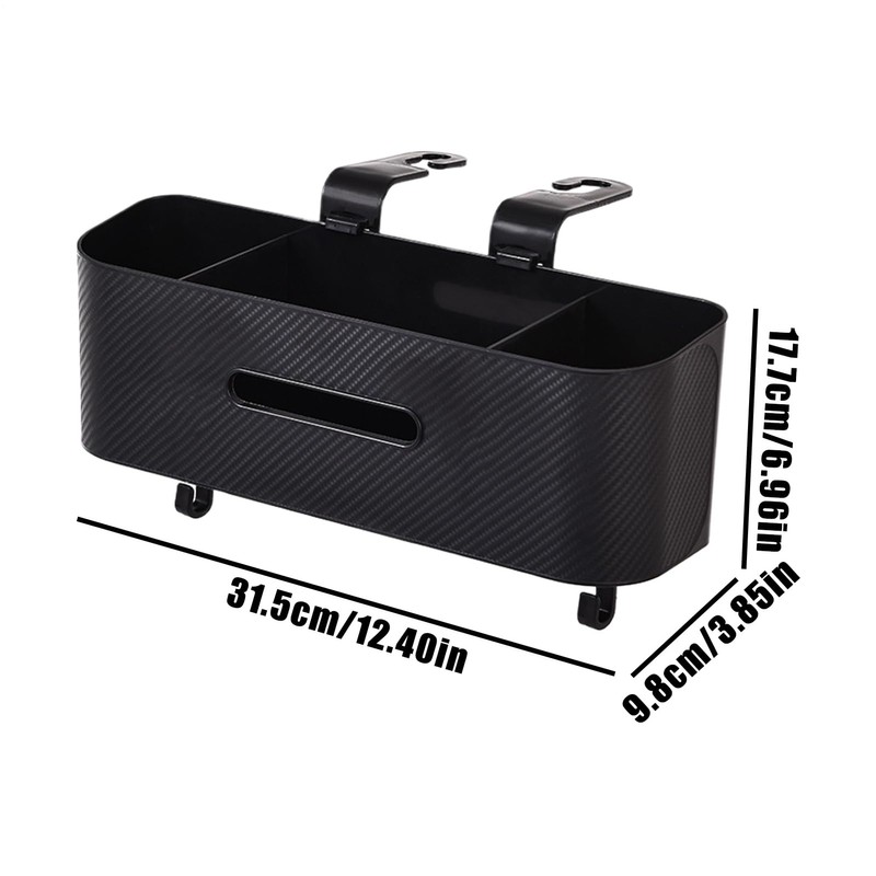 Multifunctional Car Seat Back Storage Box,Tissue Box for Car |