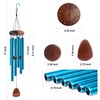 Bursvik Large Aluminium Wind Chimes 37 Inches to Create a