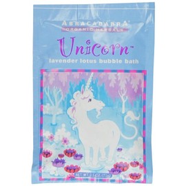 Abracadabra Organic Herbals Bubble Bath, Unicorn Lavender Lotus, 2.5 Ounce
