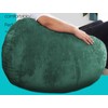 Bean Bag Chairs with Faux Rabbit Fur Cover, 3 ft