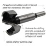 Faithfull FAIFOR45 Forstner Bit for Hardwood, Softwood, Drilling, Boring, Straight,