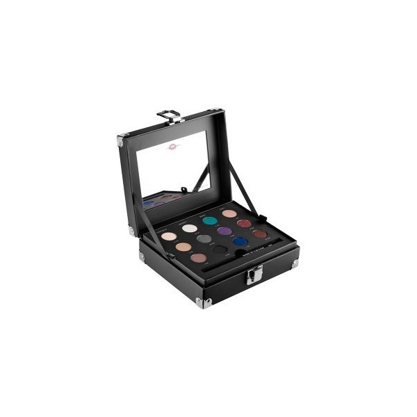Make up for Ever Studio Case ~ a Set of 12 Artist Shadows, a Step-by-step Guide, and a Full-size of the Artist Liner for Creating Four Holiday Eye Looks.